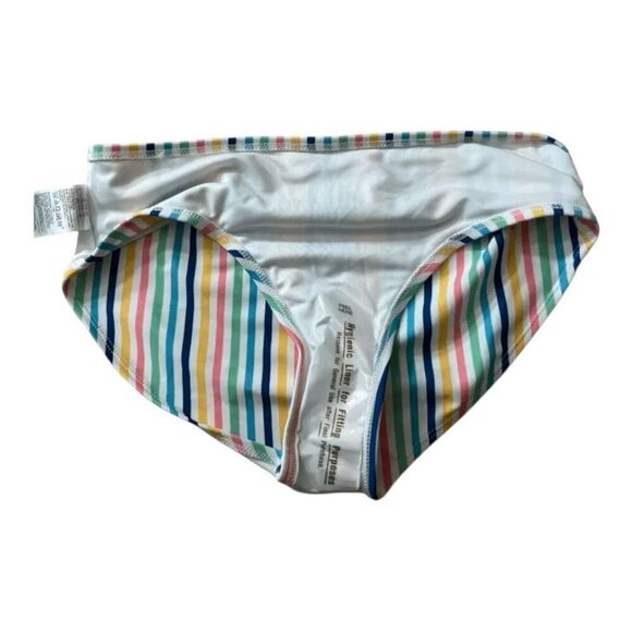 Old Navy Bikini Bottom Size XL(14-16) Vertical Stripe Multicolor Full Coverage - Picture 4 of 9